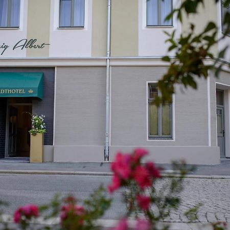 Stadthotel Koenig Albert Zittau Bagian luar foto